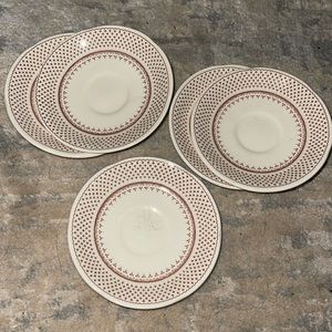 Kitchen dinning plates